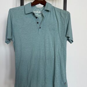 Napapijri Teal Polo Shirt small